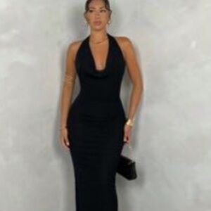 🖤 SHEIN Black Maxi Dress